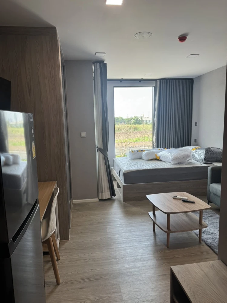 For renrt Kave Town Colony ห้องสตูดิโอ ชั้น 2 มาพร้อมเฟอร์ เครื่องใช้ไฟฟ้าครบ ไม่จองแล้วจะเสียดาย