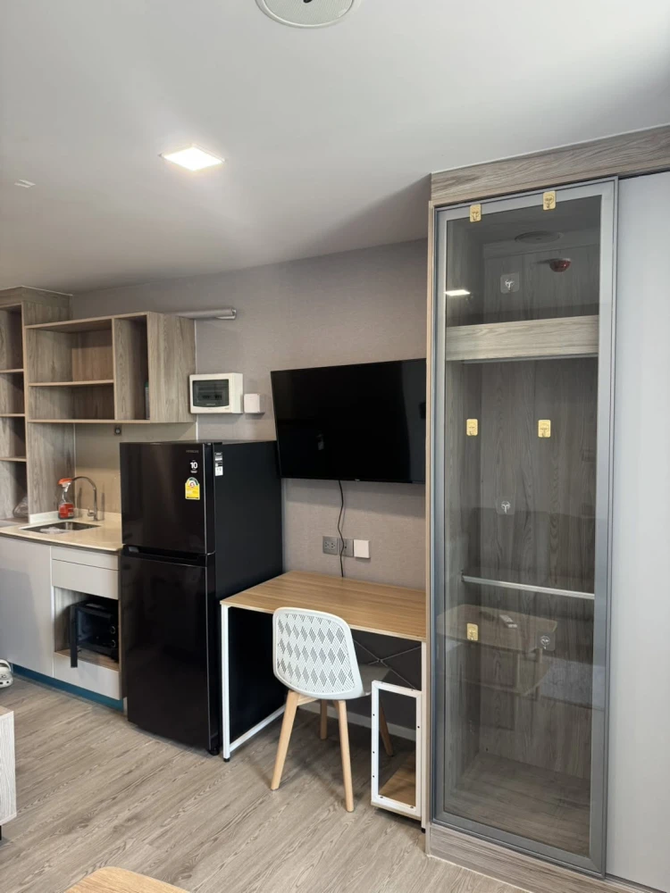 For renrt Kave Town Colony ห้องสตูดิโอ ชั้น 2 มาพร้อมเฟอร์ เครื่องใช้ไฟฟ้าครบ ไม่จองแล้วจะเสียดาย