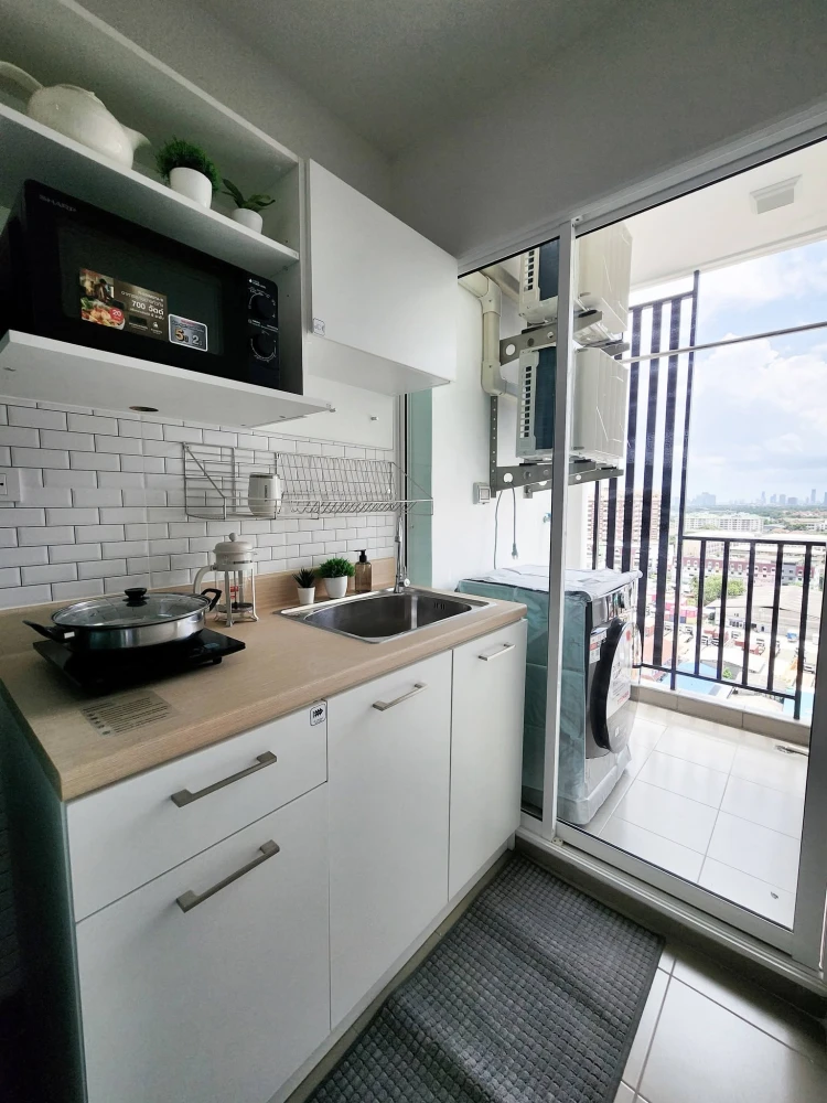 FOR RENT | Regent Home Bangna ห้องแต่งพร้อมอยู่ สิ่งอำนวยความสะดวกครบ ลากกระเป๋าเข้าอยู่ได้เลย
