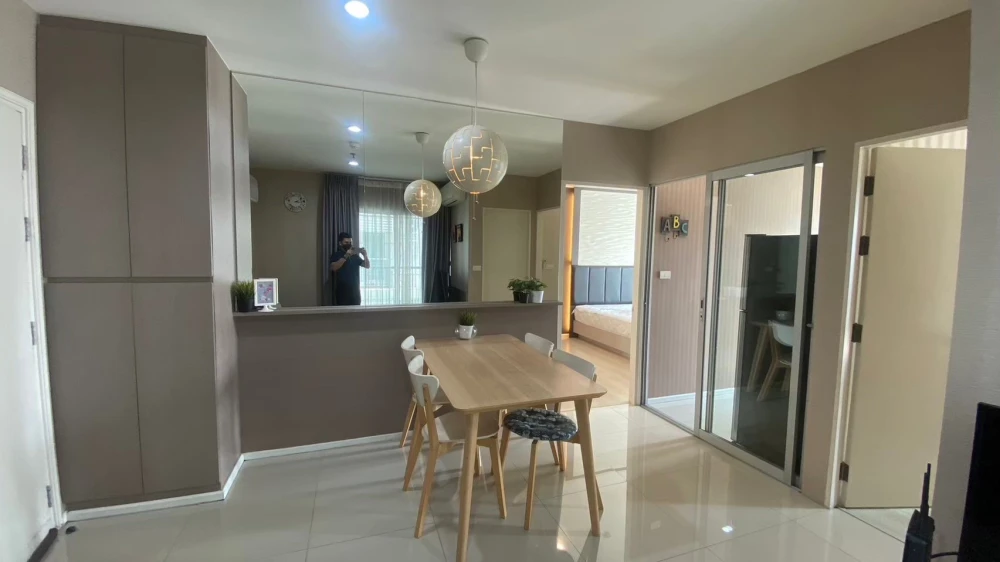 For rent aspire sukhumvit48 ห้องกว้างขวาง พื้นที่ใช้สอยคุ้ม ครบจบที่นี่ มาแต่ตัวเข้าอยู่ได้เลย