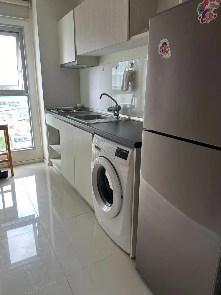 For rent aspire sukhumvit48 ห้องกว้างขวาง พื้นที่ใช้สอยคุ้ม ครบจบที่นี่ มาแต่ตัวเข้าอยู่ได้เลย