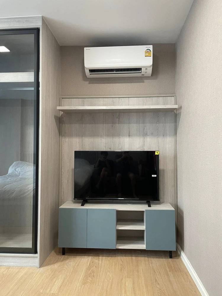 For rent Atmoz Kanaal Rangsit, a nice room, 3rd floor, pool view, everything is here, hurry up and reserve it, don't miss it.