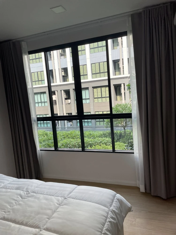 For rent Atmoz Kanaal Rangsit, a nice room, 3rd floor, pool view, everything is here, hurry up and reserve it, don't miss it.
