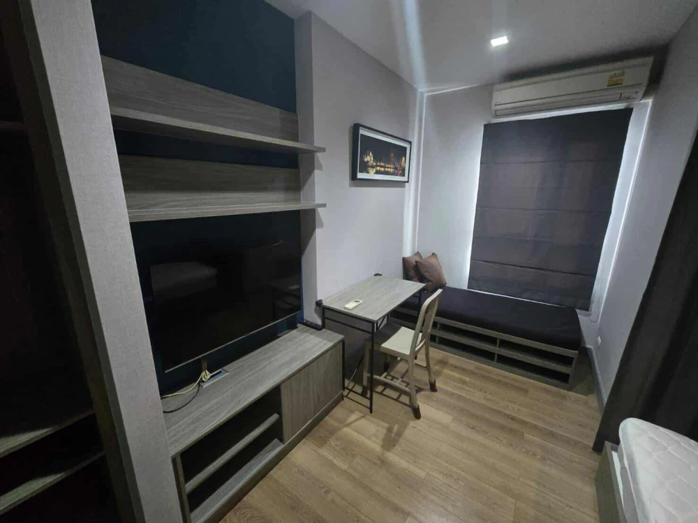 For rent chapter one mid town ladprao 24 Studio room decorated in loft style, fully furnished, garden view, good atmosphere.