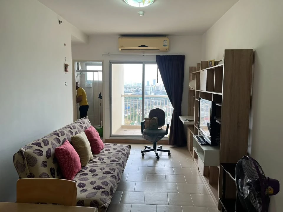 For rent City Home Ratchada-Pinklao ห้องกว้างขวาง พื้นที่ใช้สอยจุใจ ชั้น 19 ได้วิวสูง บอกเลยว่าต้องจอง