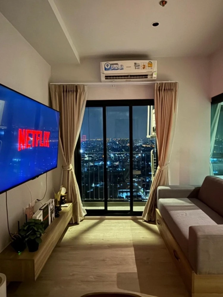 For rent Condo Altitude Unicorn Sathorn - Thapra, decorated room, nice to live in, complete facilities, book now