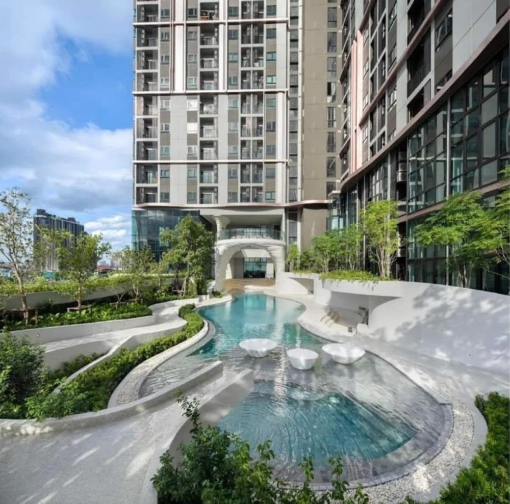 For rent Condo Altitude Unicorn Sathorn - Thapra, decorated room, nice to live in, complete facilities, book now