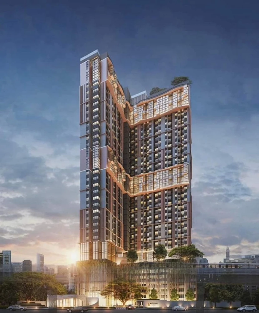 For rent Condo Altitude Unicorn Sathorn - Thapra, decorated room, nice to live in, complete facilities, book now