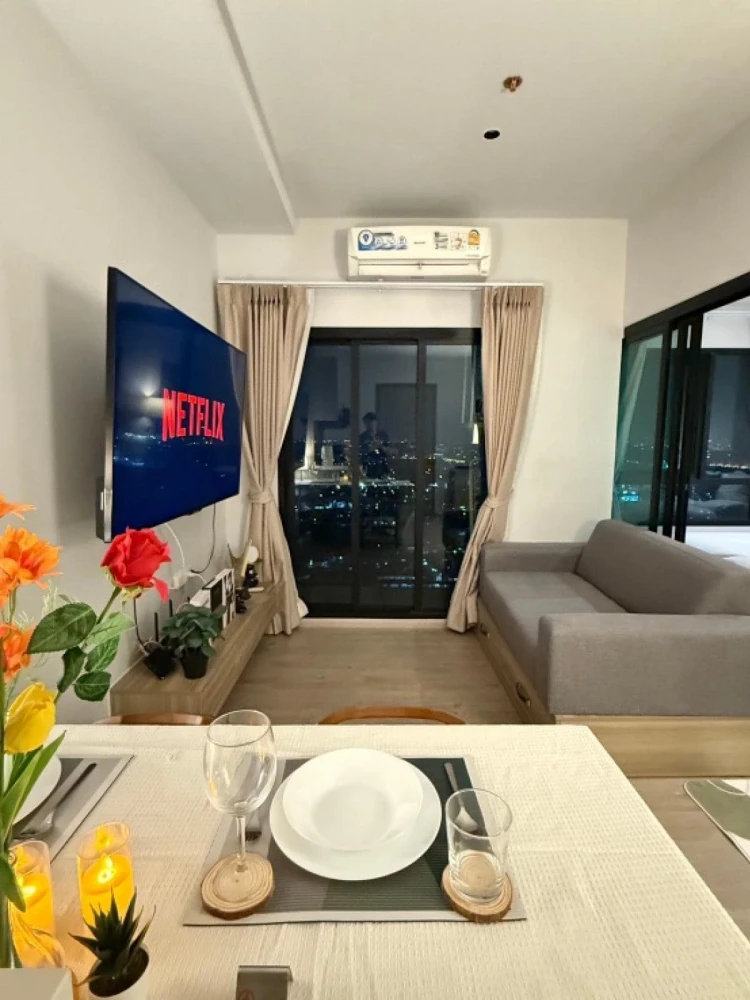 For rent Condo Altitude Unicorn Sathorn - Thapra, decorated room, nice to live in, complete facilities, book now