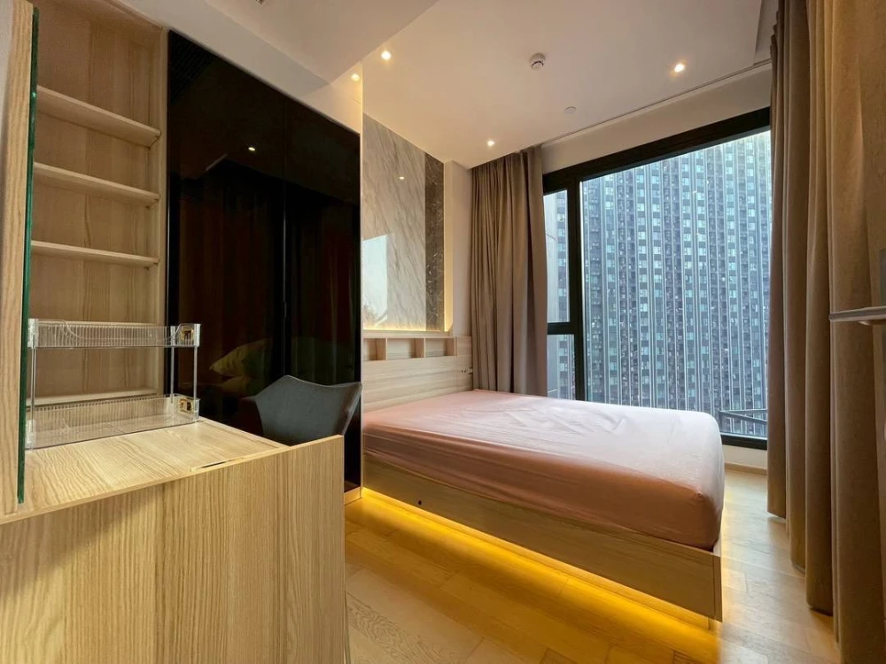 For rent condo Ashton Asoke-Rama 9 ห้องแต่งน่าอยู่ บิ้วอินท์อย่างดี ชั้น 28 ได้วิวสูง มาจองได้แล้ววันนี้