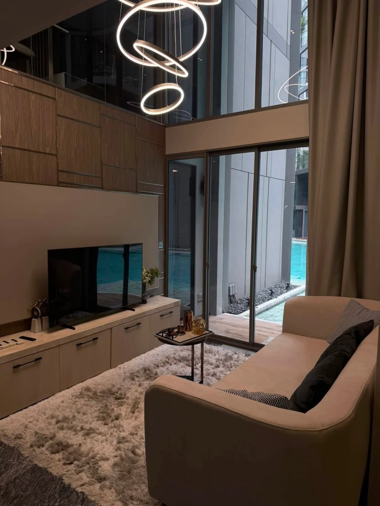 Condo for rent at ASHTON Residence 41. Spacious, comfortable, and offering excellent use of space. Fully furnished and ready to move in—book now so yo