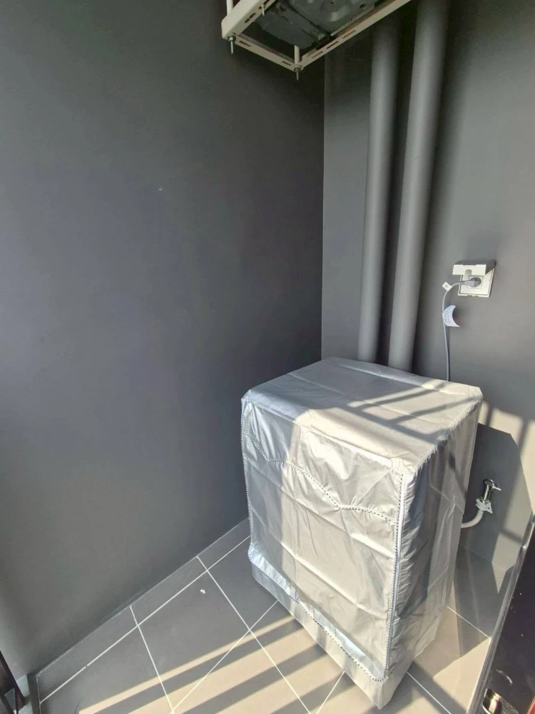 Condo for rent: Atmoz Tropicana Bangna. The unit has separate partitions, clearly demarcating zones. Great value! Don't miss out!