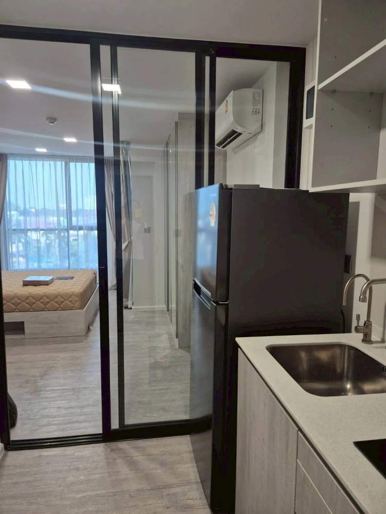 Condo for rent: Atmoz Tropicana Bangna. The unit has separate partitions, clearly demarcating zones. Great value! Don't miss out!