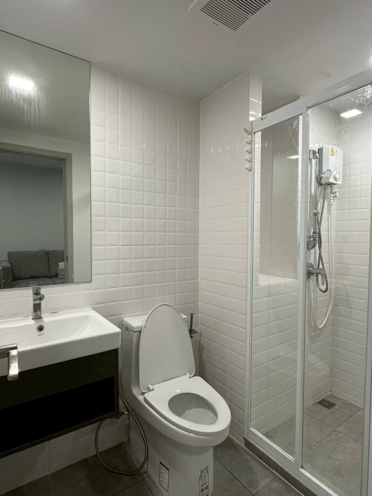 For rent condo Kave Seed Kaset ห้องกั้นแยกเป็นสัดส่วน แบ่งโซนชัดเจน มาจับมาจองเลย อย่าพลาดโอกาส