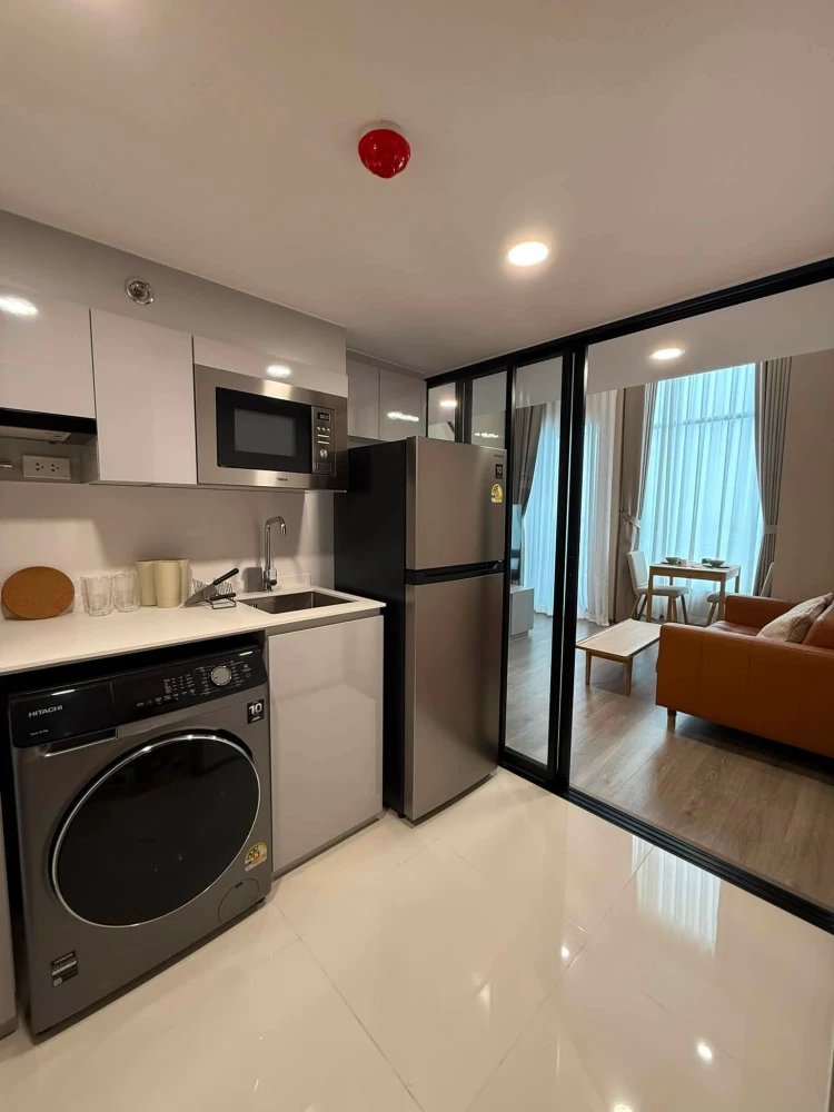 For rent condo Knightbridges rama 4 ห้องน่าอยู่ เฟอร์ เครื่องใช้ไฟฟ้าครบ ลากกระเป๋าเข้าอยู่ได้เลย