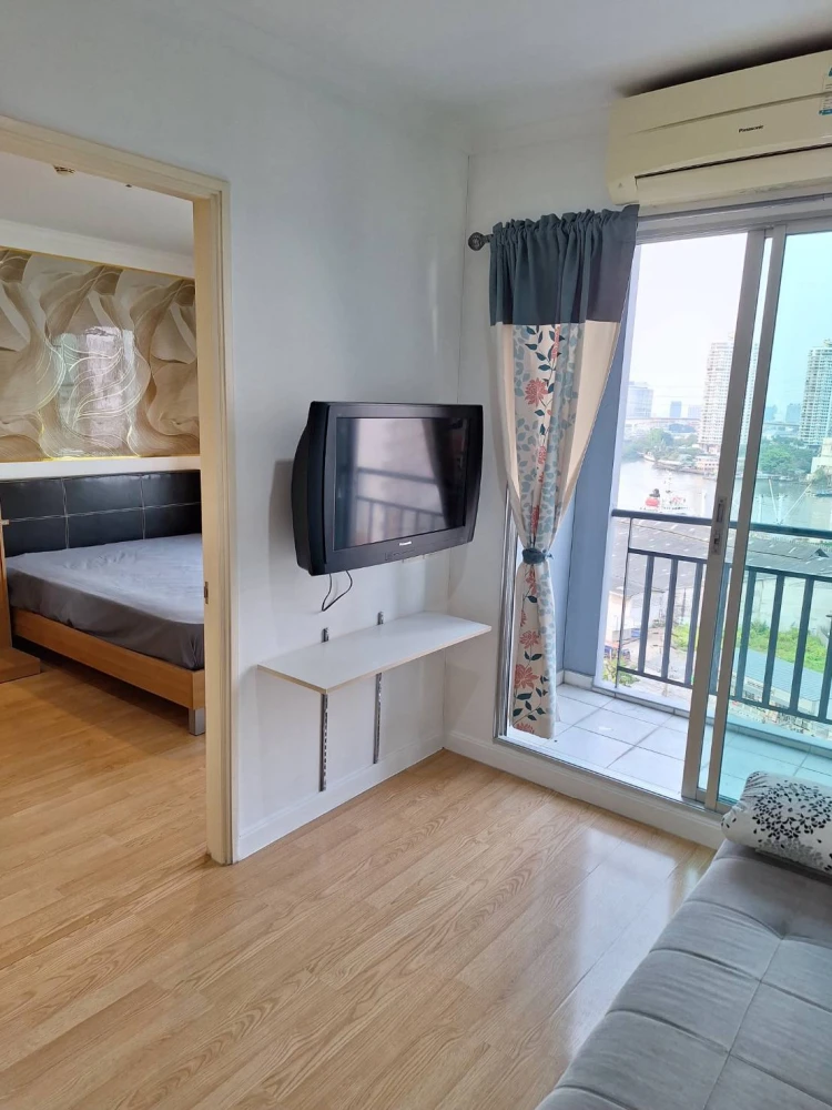 For rent condo LPN ลุมพินี ราษฎร์บูรณะ-ริเวอร์วิว ห้องน่าอยู่ ชั้น 15 ได้วิวแม่น้ำสวยมาก ห้องไม่ร้อน ลมเข้าทั้งวัน ย้ายเลย