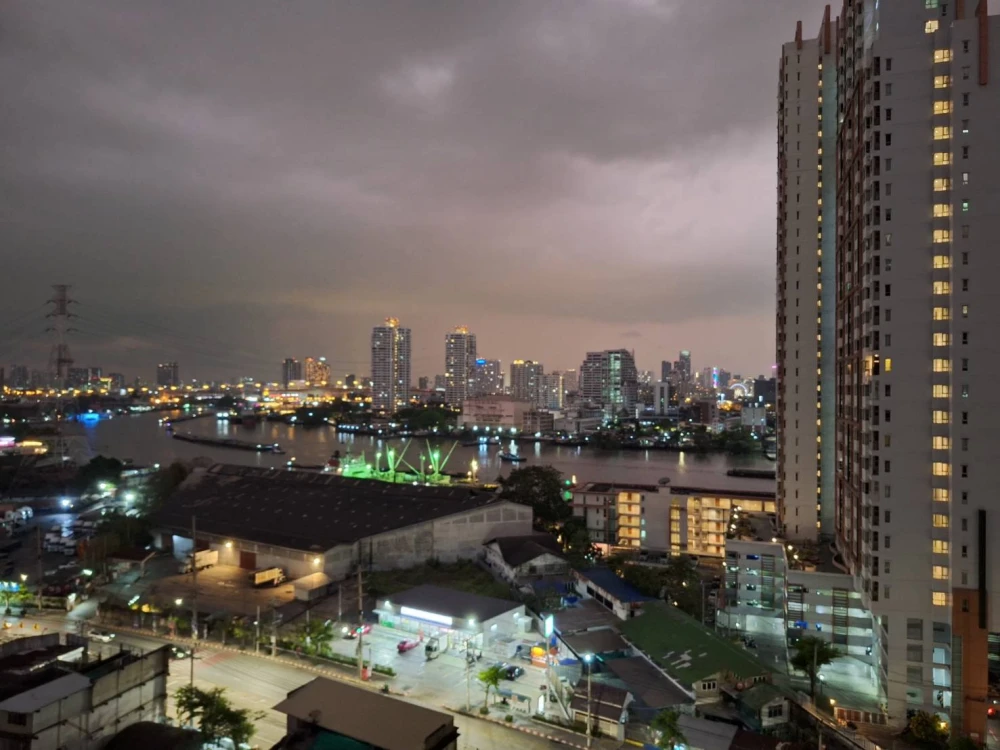 For rent condo LPN ลุมพินี ราษฎร์บูรณะ-ริเวอร์วิว ห้องน่าอยู่ ชั้น 15 ได้วิวแม่น้ำสวยมาก ห้องไม่ร้อน ลมเข้าทั้งวัน ย้ายเลย