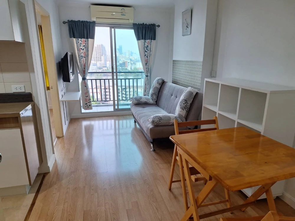 For rent condo LPN ลุมพินี ราษฎร์บูรณะ-ริเวอร์วิว ห้องน่าอยู่ ชั้น 15 ได้วิวแม่น้ำสวยมาก ห้องไม่ร้อน ลมเข้าทั้งวัน ย้ายเลย