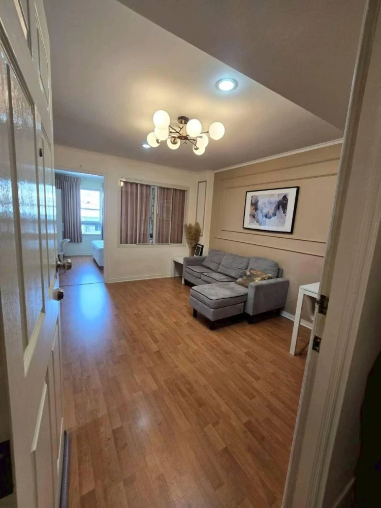 For rent condo Lumpini Ville Cultural Center ห้องใหญ่อยู่สบาย มาพร้อมสิ่งอำนวยความสะดวกครบ รีบมาจองเลย