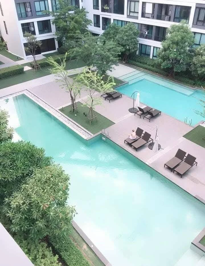 For rent condo My Story Ladprao 71 ห้องพร้อมอยู่ เฟอร์ เครื่องใช้ไฟฟ้าครบ มาแต่ตัวเข้าอยู่ได้เลย
