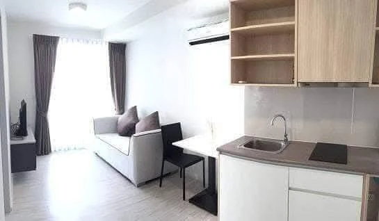 For rent condo My Story Ladprao 71 ห้องพร้อมอยู่ เฟอร์ เครื่องใช้ไฟฟ้าครบ มาแต่ตัวเข้าอยู่ได้เลย