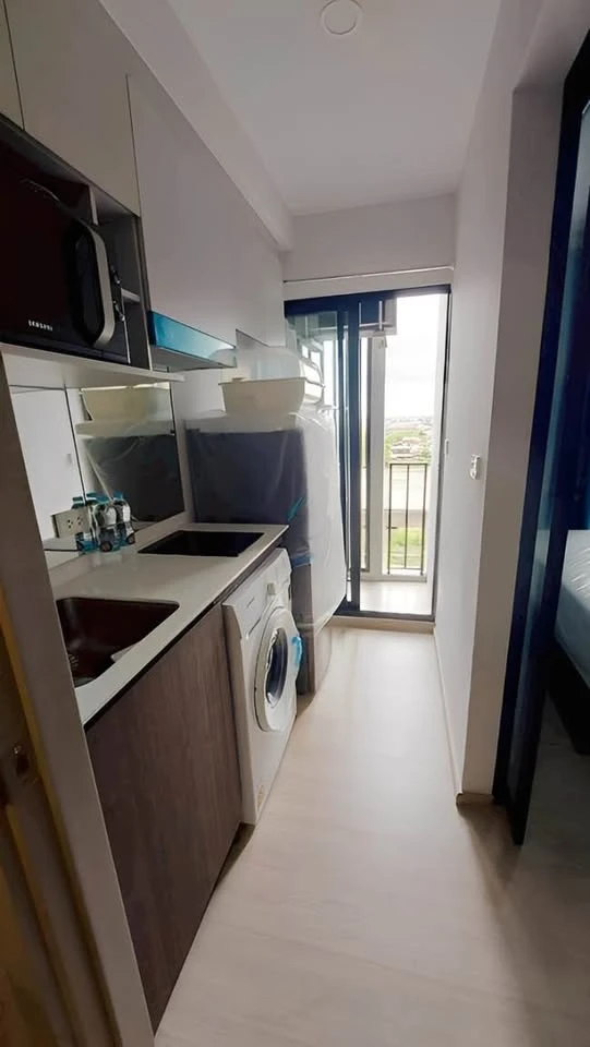 For rent condo Nue Cross Khukhot ห้องพร้อมอยู่ สิ่งอำนวยความสะดวกครบ มาแต่ตัวเข้าอยู่ได้เลย