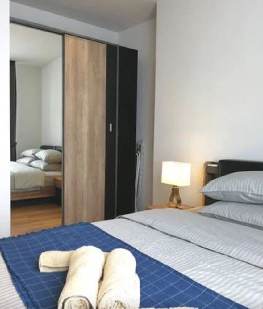 For rent condo Park 24 Origin Phrom Phong, large room, comfortable living, lots of usable space, good price, hurry and reserve now, don't miss out.