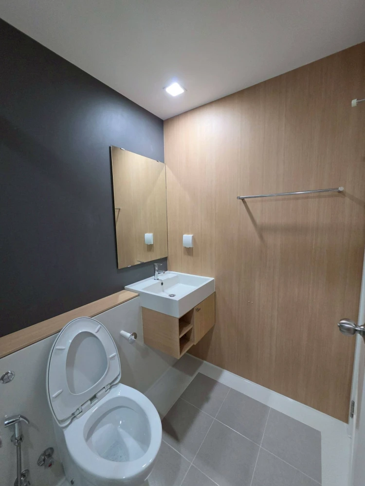 For rent condo Skyline Rattanathibet ห้อง วิวเมืองมุมสูง ชั้นสูง ลมดี ไม่ร้อน ครบจบ พร้อมอยู่