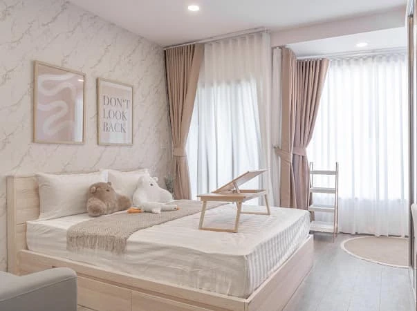 For Rent Condo  Soho Bangkok Ratchada  ห้องที่ตกแต่งเหมือนกันสไตล์ Muji Minimal เบาๆสบายตา รีบมาจอง