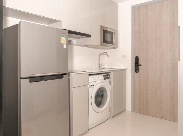 For Rent Condo  Soho Bangkok Ratchada  ห้องที่ตกแต่งเหมือนกันสไตล์ Muji Minimal เบาๆสบายตา รีบมาจอง