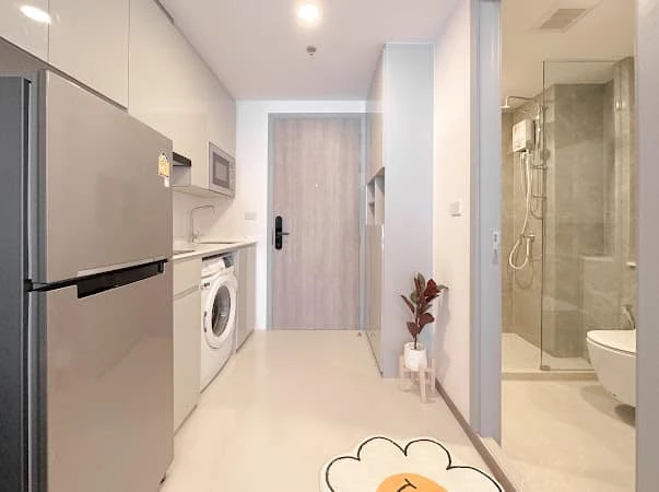 For Rent Condo  Soho Bangkok Ratchada  ห้องที่ตกแต่งเหมือนกันสไตล์ Muji Minimal เบาๆสบายตา รีบมาจอง