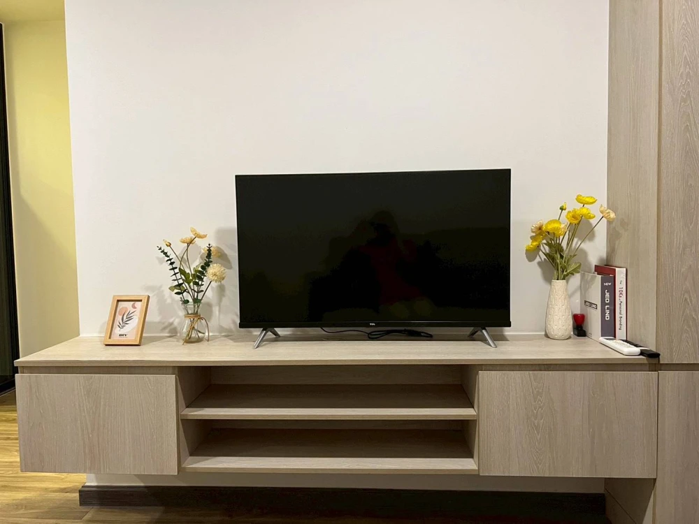 For rent condo The Collect Ratchada 32 ห้องน่าอยู่ เฟอร์ เครื่องใช้ไฟฟ้าครบ ลากกระเป๋าเข้าอยู่ได้เลย