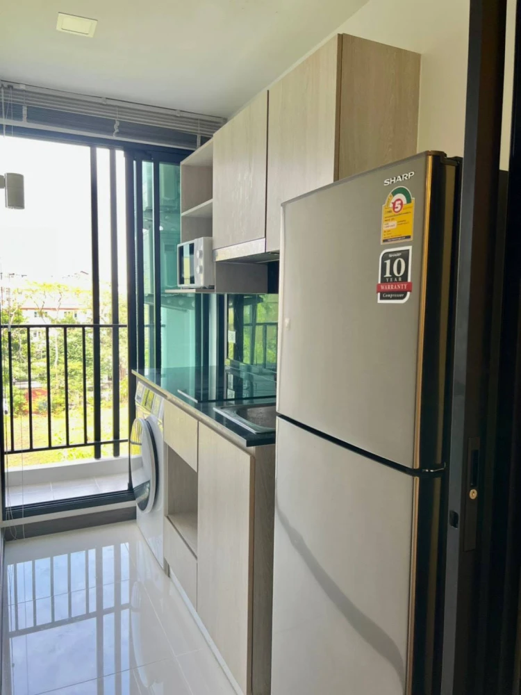 For rent condo The Collect Ratchada 32 ห้องน่าอยู่ เฟอร์ เครื่องใช้ไฟฟ้าครบ ลากกระเป๋าเข้าอยู่ได้เลย