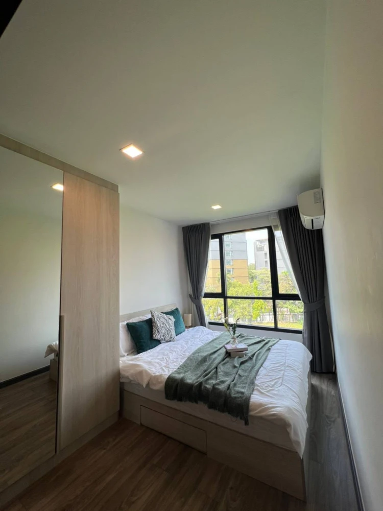 For rent condo The Collect Ratchada 32 ห้องน่าอยู่ เฟอร์ เครื่องใช้ไฟฟ้าครบ ลากกระเป๋าเข้าอยู่ได้เลย