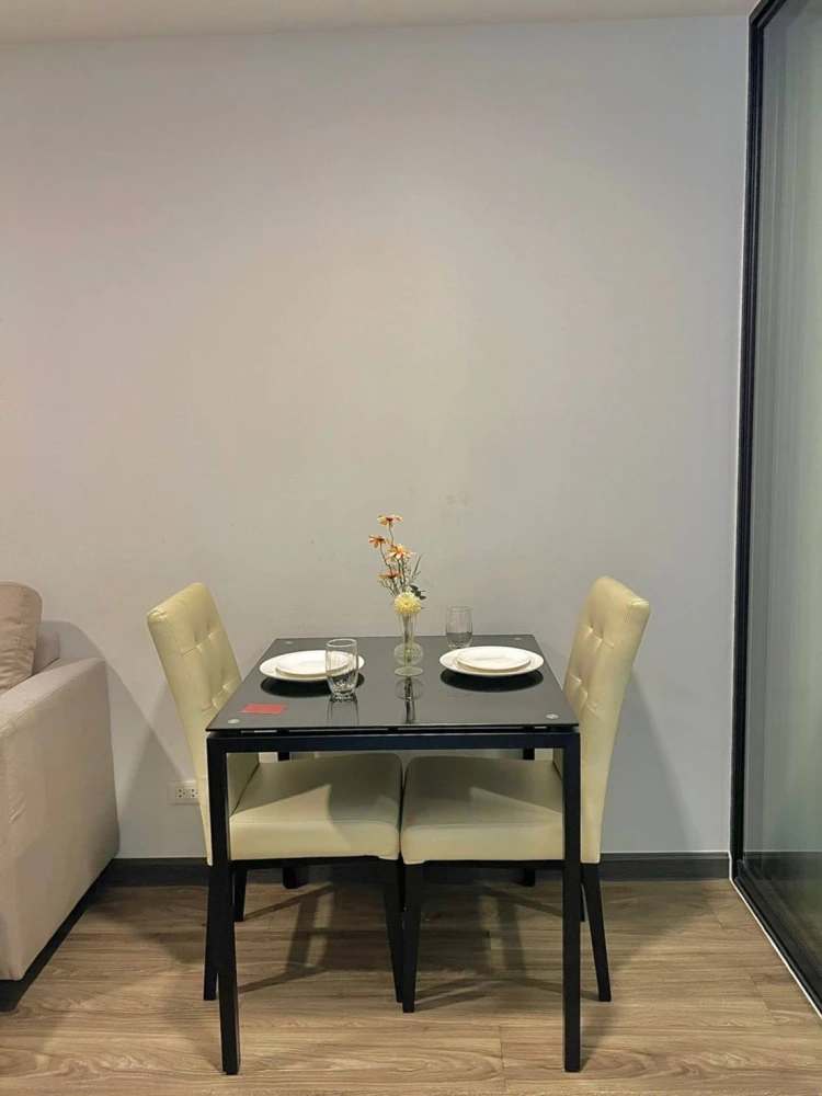 For rent condo The Collect Ratchada 32 ห้องน่าอยู่ เฟอร์ เครื่องใช้ไฟฟ้าครบ ลากกระเป๋าเข้าอยู่ได้เลย