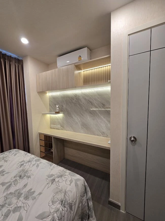 For rent Condo The President Charan - Yaek Fai Chai Station ห้องน่าอยู่ บิ้วอินท์อย่างดี ราคาคุ้ม จองเลย