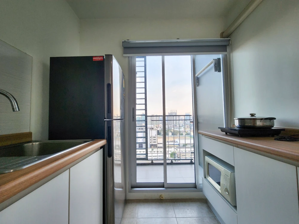 For rent condo U Delight Ratchavibha ห้องพร้อมอยู่ ชั้น 22 ได้วิวสระ สิ่งอำนวยความสะดวกครบ จองเลย