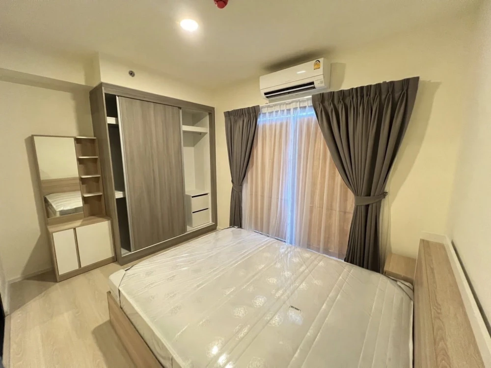 For rent condo A Space Mega 2, 16th floor, Mega bangna view, separated bedrooms. Hurry and reserve before you miss it.