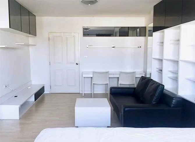 For rent D Condo Onnut - Suvarnabhumi, ready to move in, complete in one place, I must say that you definitely must not miss it.