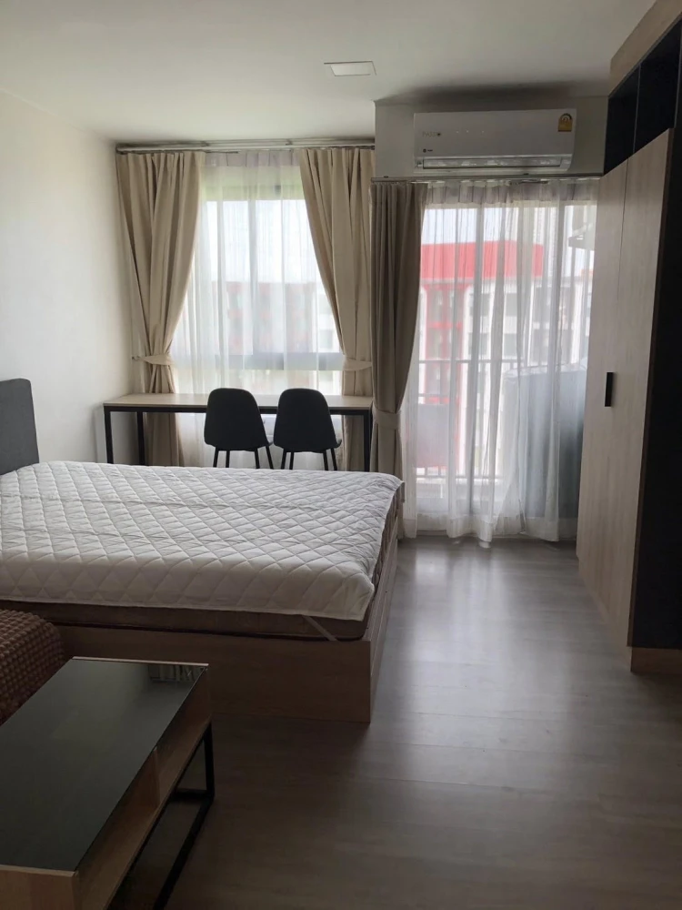 For rent dcondo Hideaway Rangsit ห้องพร้อมอยู่ เฟอร์ เครื่องใช้ไฟฟ้าครบ มาแต่ตัวเข้าอยู่ได้เลย อย่าพลาด