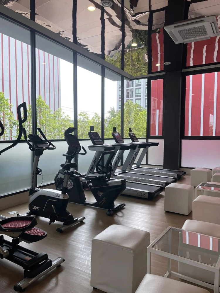 For rent dcondo hype rangsit, studio room, 5th floor, not very high, not expensive, complete here, hurry and book now.
