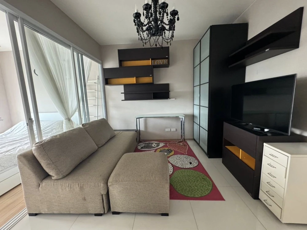 For rent Fuse Mobius Ramkhamhaeng Station, a nice room, well separated, good price, book now, don't wait.