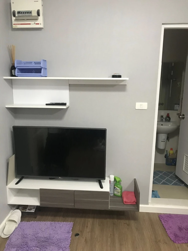 For rent iCondo Salaya ห้องพร้อมอยู่ ติดวอลเปเปอร์อย่างดี ครบจบที่นี่ คุณต้องไม่พลาด