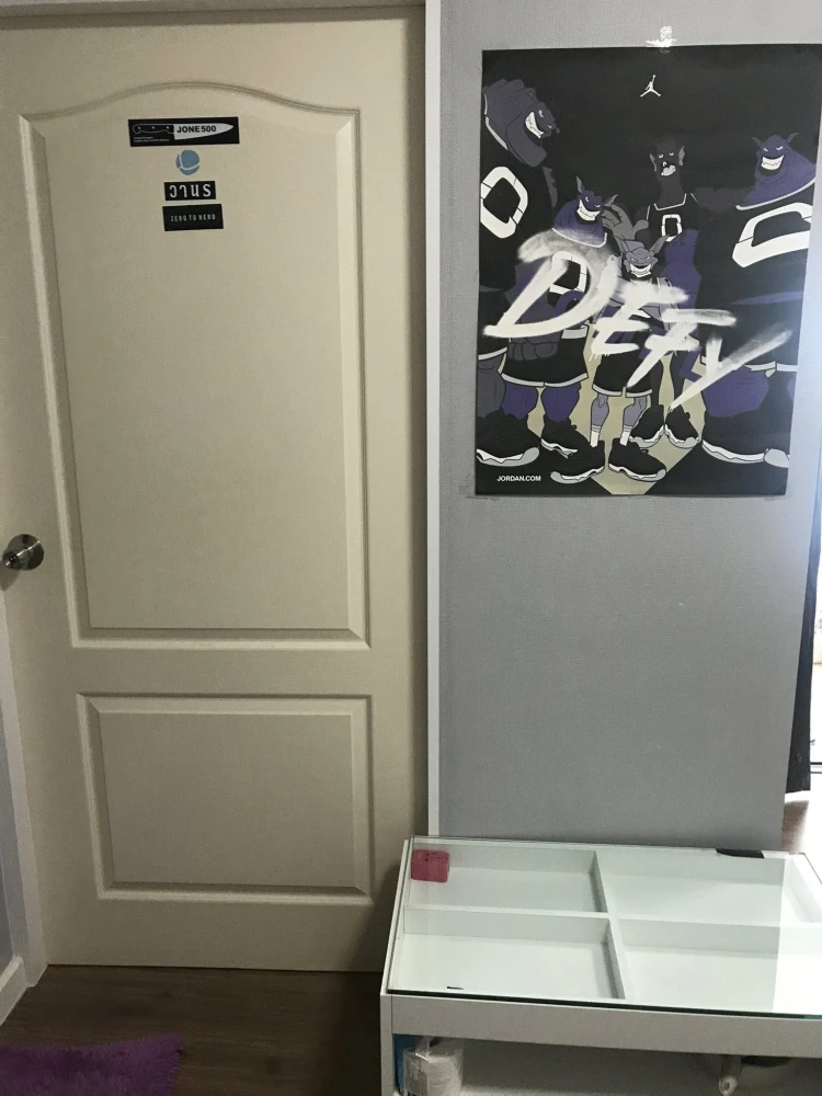For rent iCondo Salaya, ready to move in room, with good wallpaper, complete here, you must not miss it.