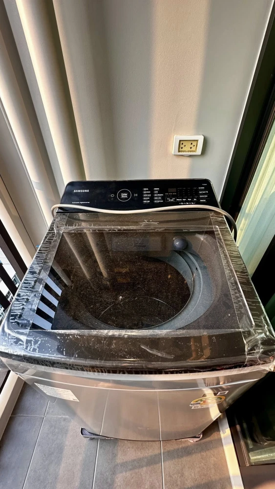 For rent IDEO Ramkhamhaeng - Lam Sali Station ห้องชั้นสูง ตำแหน่งดี ติดบันไดหนีไฟ แบบนี้ต้องจอง