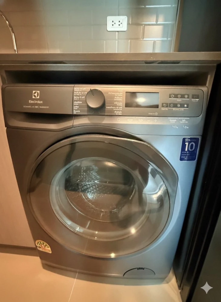 For Rent Ideo Ramkhamhaeng – Lamsali Station, spacious room, lots of usable space, if you don't reserve, you'll regret it.