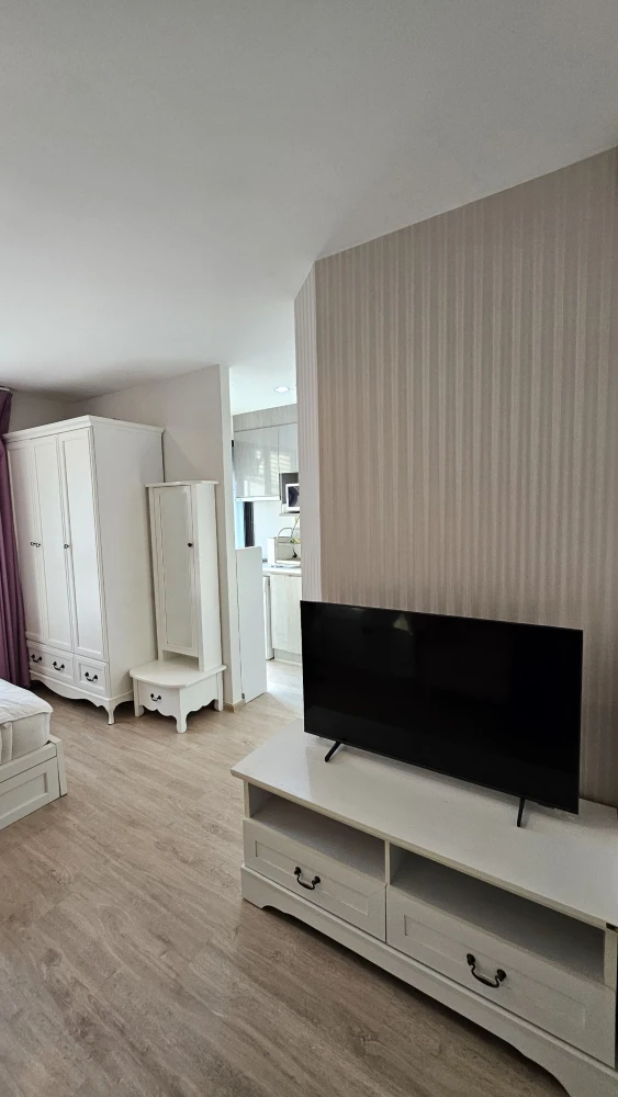For rent Ideo Sathorn-Thaphra, studio room, 23rd floor, high view, affordable price, complete in one place, must not miss