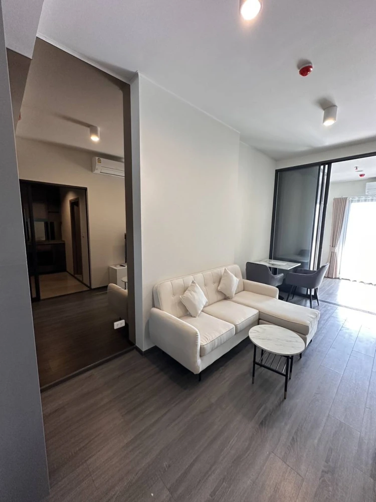 For Rent IDEO Sukhumvit rama4, 17th floor, city view, decorated room, built-in, ready to move in, hurry to move in