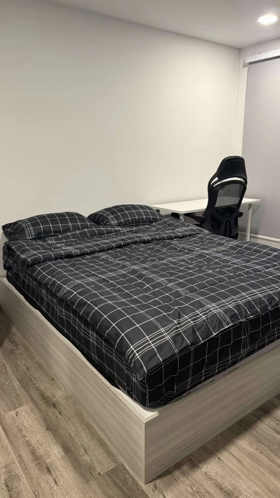 For rent KAVE Embryo, a nice room, complete with furniture and electrical appliances. If you don't book, you'll regret it later.