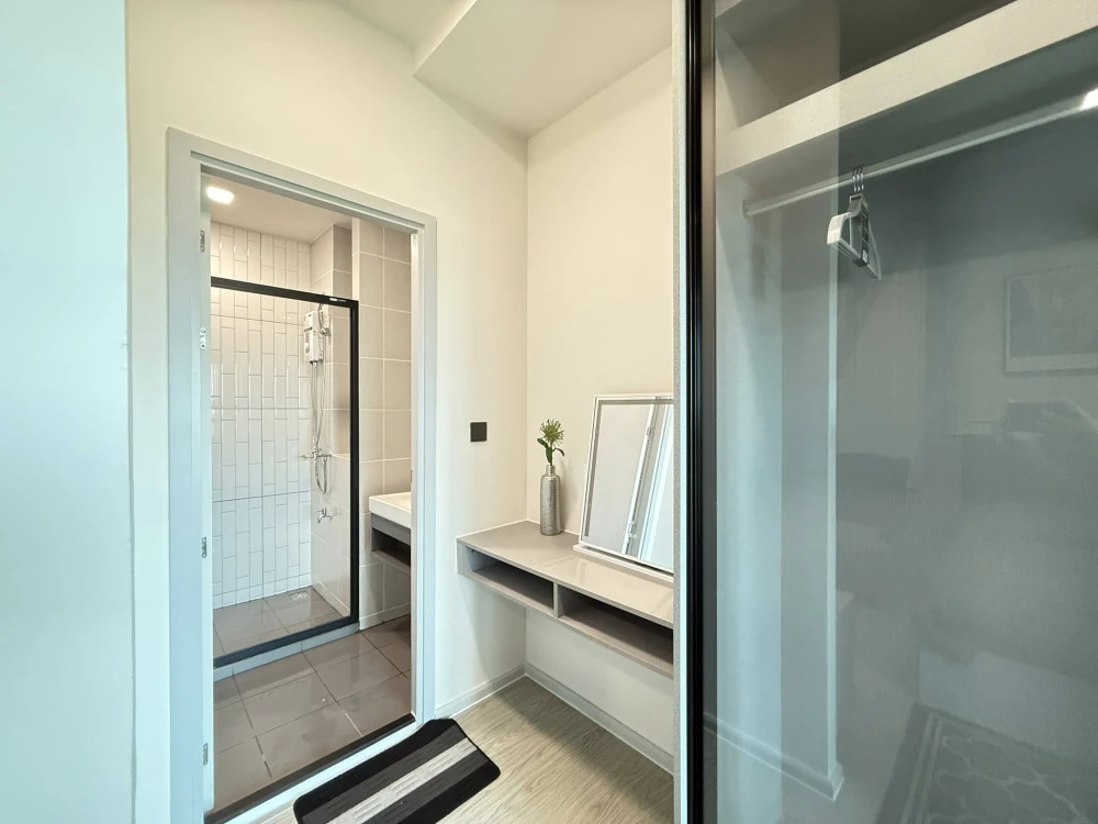 For rent Kave Pop Salaya, a nice room, complete here, just drag your bags and move in, don't hesitate.